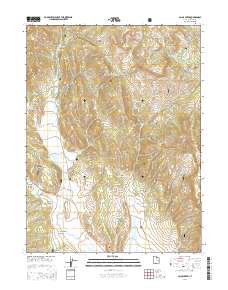 2014 Map of Co-op Creek, 2014 Print