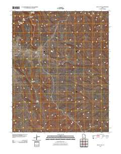 2011 Map of Collet Top, 2011 Print