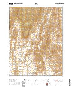 2020 Map of Conger Mountain, 2020 Print