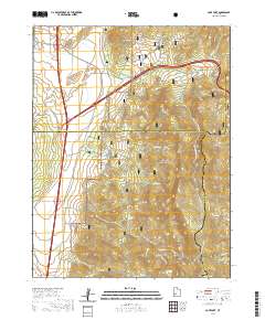 2020 Map of Cove Fort, 2020 Print