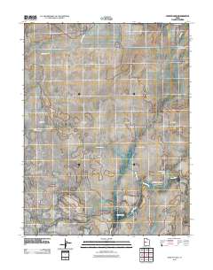 2010 Map of Crafts Lake, 2010 Print