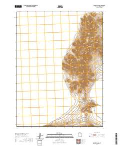 2020 Map of Crater Island, 2020 Print