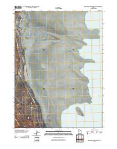 2011 Map of Crocodile Mountain SE, 2011 Print