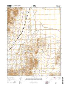 2014 Map of Cruz, 2014 Print