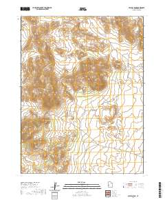 2020 Map of Crystal Peak, 2020 Print