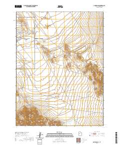 2020 Map of Davis Knolls, 2020 Print