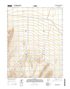 2014 Map of Deadman Point, 2014 Print