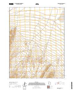 2020 Map of Deadman Point, 2020 Print