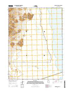 2014 Map of Deardens Knoll, 2014 Print