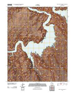 2011 Map of Deep Canyon North, 2011 Print