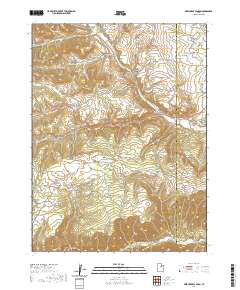 2020 Map of Deep Creek Canyon, 2020 Print