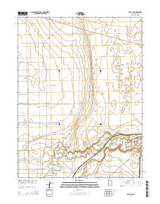 2014 Map of Delta NE, 2014 Print