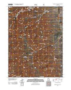 2011 Map of Deseret Peak East, 2011 Print