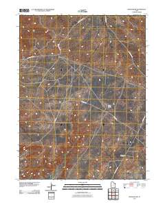 2011 Map of Dinosaur NW, 2011 Print
