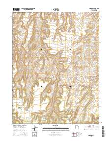2014 Map of Dog Knoll, 2014 Print