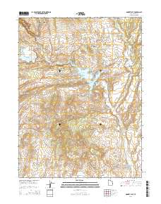 2014 Map of Donkey Flat, 2014 Print