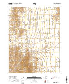 2020 Map of Dowdell Canyon, 2020 Print