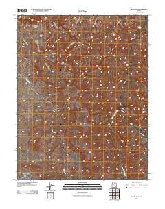 2010 Map of Druid Arch, 2010 Print
