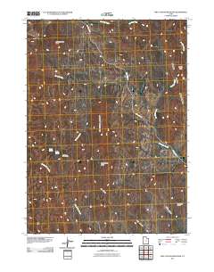 2011 Map of Dry Canyon Mountain, 2011 Print