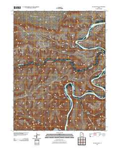 2011 Map of Duches Hole, 2011 Print