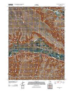 2011 Map of Duchesne NE, 2011 Print