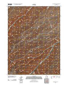 2011 Map of Duchesne SW, 2011 Print