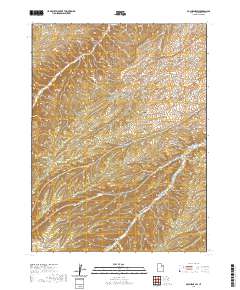 2020 Map of Duchesne SW, 2020 Print
