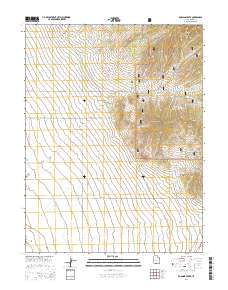2014 Map of Duggins Creek, 2014 Print