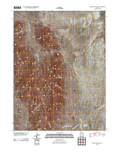 2010 Map of Dugway Range NE, 2010 Print