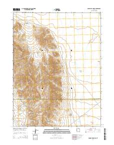 2014 Map of Dugway Range NE, 2014 Print