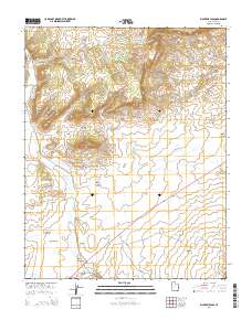 2014 Map of Eightmile Pass, 2014 Print