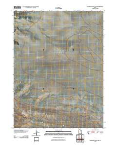2010 Map of Elephant Knoll NW, 2010 Print