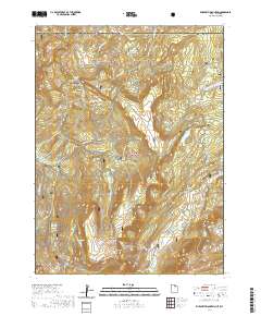 2020 Map of Elizabeth Mountain, 2020 Print