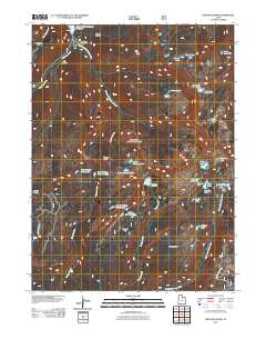 2011 Map of Erickson Basin, 2011 Print