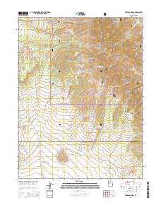 2014 Map of Erickson Knoll, 2014 Print
