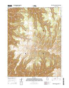 2014 Map of Firewater Canyon South, 2014 Print