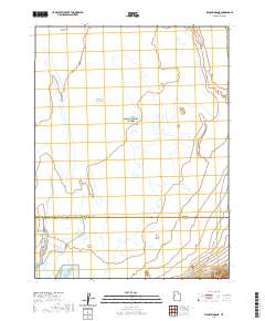 2020 Map of Fish Springs NE, 2020 Print
