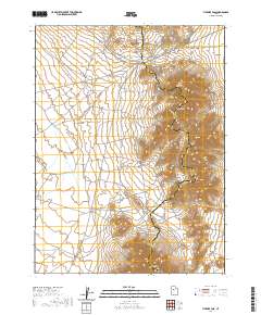 2020 Map of Fivemile Pass, 2020 Print