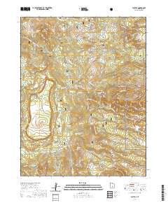 2020 Map of Flat Top, 2020 Print
