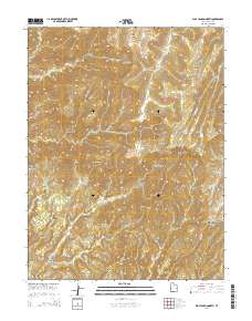 2014 Map of Floy Canyon North, 2014 Print
