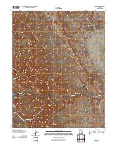 2011 Map of Fruita, 2011 Print