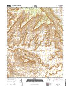 2014 Map of Fry Spring, 2014 Print