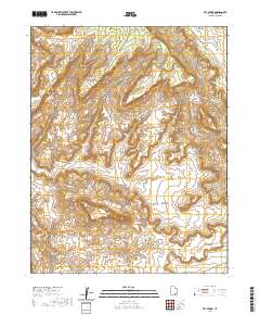 2020 Map of Fry Spring, 2020 Print