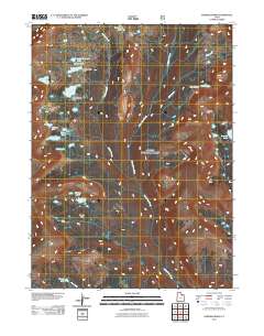 2011 Map of Garfield Basin, 2011 Print