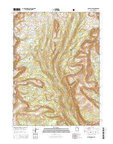 2014 Map of Garfield Basin, 2014 Print