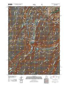 2011 Map of Gilbert Peak NE, 2011 Print