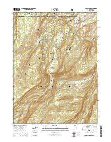 2014 Map of Gilbert Peak NE, 2014 Print
