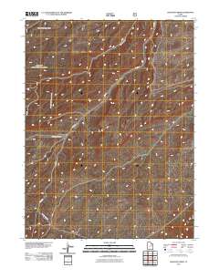 2011 Map of Gilsonite Draw, 2011 Print