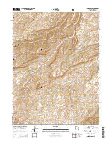 2014 Map of Gilsonite Draw, 2014 Print