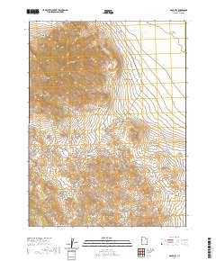 2020 Map of Gold Hill, 2020 Print